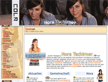 Tablet Screenshot of nora-tschirner.net